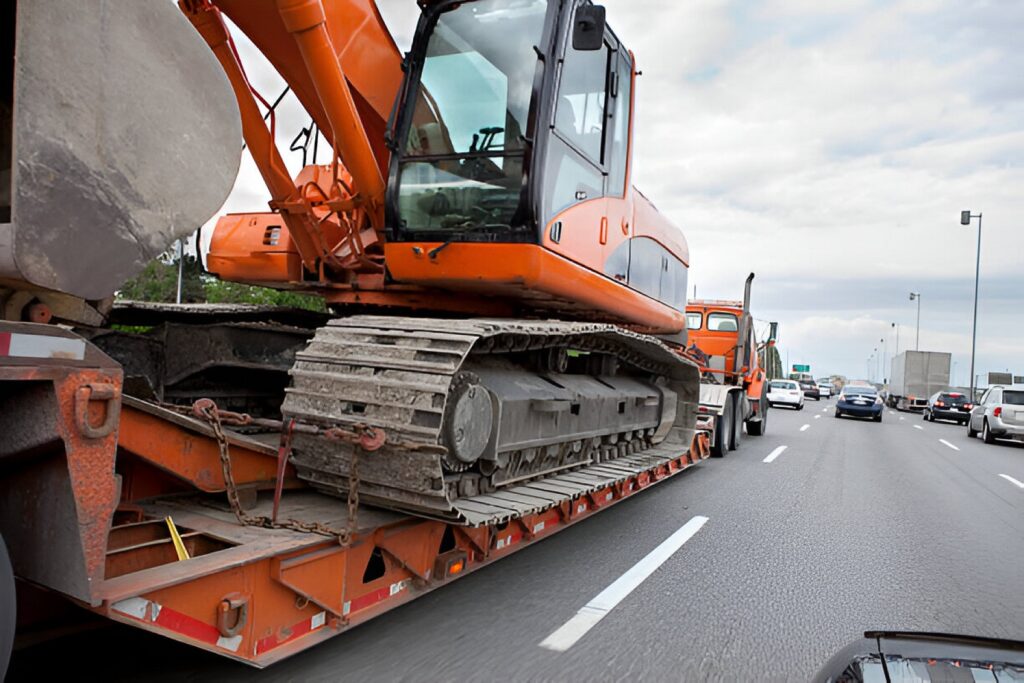 shipping a bulldozer