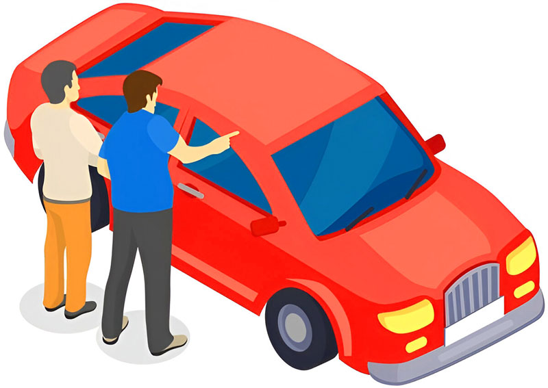 Used vehicle inspection process