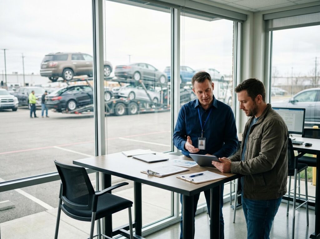 Broker vs Carrier vs Marketplace Auto Transport: Complete Guide 1 broker vs carrier vs marketplace auto transport